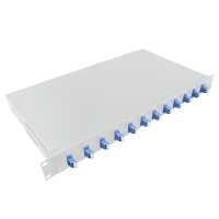 19" komplett bestückte Spleißboxen LC-DX...