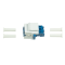 Keystone Modular - Verbinder LC-Duplex - Singlemode - blau/weiß