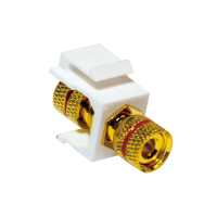 Keystone Verbinder Polklemme > Gewindebuchse - rot