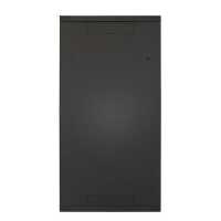 19"-Serverschrank RZA von TRITON - 37 HE - BxT 800 x1000 mm - Front-Sichttür - RückWAND - zerlegbar - schwarz