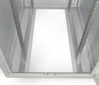 19"-Netzwerkschrank PX Rack SCHÄFER - BxT 800 x 800 mm - 25 HE - Sichttür/Vollblechtür - lichtgrau