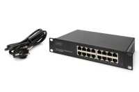 10" Gigabit Ethernet Switch - 16 Port - unmanaged