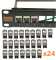 SPAR-PACK: IT-BUDGET 19"-Keystone Patchfeld 24 Port - schwarz + 24 x Cat.6A Modulen inkl. integrierten Staubschutz