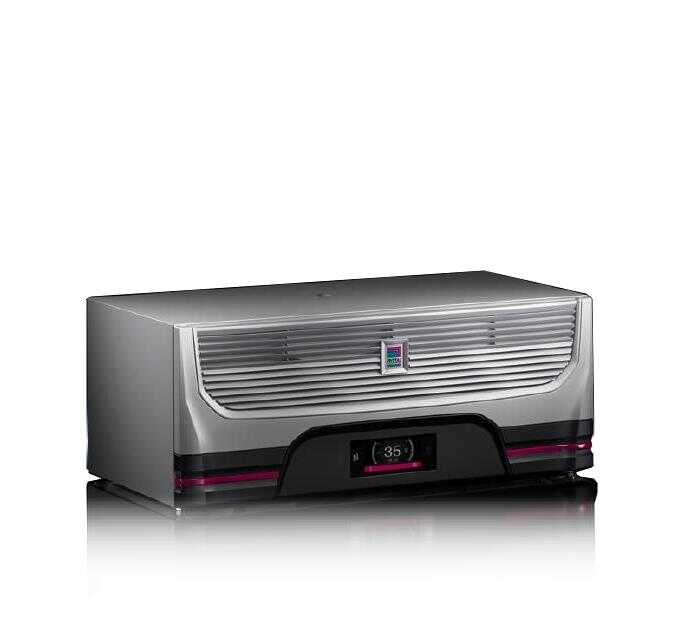 Dachaufbau-Kühlgerät Blue e+ von RITTAL - Kühlleistung 1300 W - 240 V 1 phasig - 380-480 V 3 phasig - BHT 700x308x560 mm