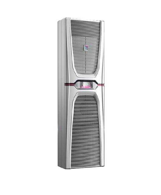 Wandanbau-Kühlgerät Blue e+ von RITTAL - Kühlleistung 2000 W - 110 - 240 V 1 phasig - 380 - 480 V 3 phasig -  B H T: 450 x 1600 x 294 mm - Integrierte elektrische Kondensatverdunstung - Stahlblech - lichtgrau