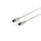 Highend Patchkabel - Cat 8.1 - 2000 MHz - F/FTP doppelt geschirmt - halogenfrei - grau - 0,25 m