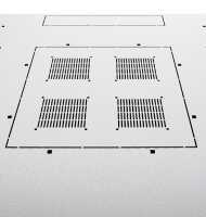 19"-Netzwerkschrank SZB IT - 42 HE - 600 x 800mm - Sichttür - Vollblechtür - lichtgrau