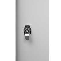 19"-Wandverteiler TAUNUS von IT-BUDGET - 4 HE - 450 mm Tiefe - Sichttür - Schloss - lichtgrau