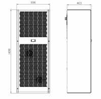 Cosmotec/Stulz CVE60002618000 Seitenanbau-Kühlgerät - 400.3 V - Kühlleistung 5600 W