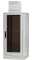 19"-Serverschrank SZE2 mit Cosmotec/Stulz Klimaanlage - Kühlleistung konfigurierbar von 300 bis 2000 W - 24 HE - BxT 600x600 mm - Sichtfronttür - Vollblechrücktür - Sockel - lichtgrau