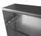 19"-Netzwerkschrank Edelstahl - für Chemie-, Gastro-, Lebensmittel-Bereich - 4 HE Vertikaleinbau - HBT 600x600x300 mm