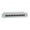 IT-BUDGET 10" Patchpanel - geschirmt - Cat.6A - 500MHz - 12 Port RJ45 - PoE+ fähig -1 HE - grau