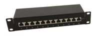 IT-BUDGET 10" Patchpanel - geschirmt - Cat.6A -...