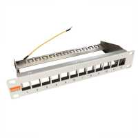 10" Leer-Patchpanel für Keystone Module...