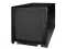 19"-Serverschrank LWK - 12 HE - 800 mm Tiefe - perforierte Türen - schwarz