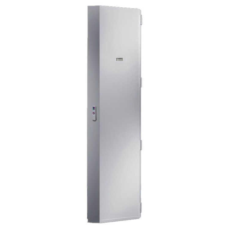 Klimatür für Klima Kühlmodul von RITTAL - für VX VX-IT - Breite 600/1200 mm - Höhe 2000 mm - rechtsanschlag - Stahlblech - lichtgrau