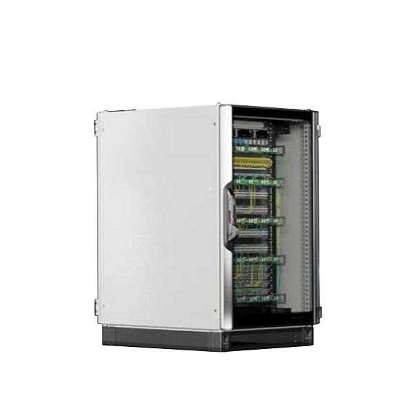 19"-Serverschrank VX IT von RITTAL - 24 HE - 800x800 mm - Sichttür - Doppel-Vollblechtür - Seitenteile - Sockel - lichtgrau
