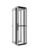 19"-Serverschrank VX IT von RITTAL - 42 HE - 800x800 mm - perforierte Türen - o.Seitenwände - lichtgrau