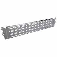 VX System-Chassis 23 x 89 mm - für innere Montageebene  für Schrankbreite oder -tiefe  500 mm - Edelstahl - 2 Stück