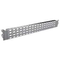 VX System-Chassis 23 x 89 mm - für innere Montageebene  für Schrankbreite oder -tiefe  600 mm - Edelstahl - 2 Stück