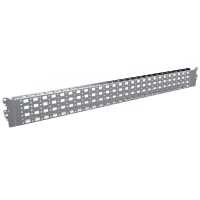 VX System-Chassis 23 x 89 mm - für innere Montageebene  für Schrankbreite oder -tiefe  800 mm - Edelstahl - 2 Stück