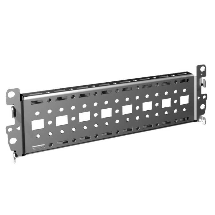 VX System-Chassis 18 x 64 mm - für äußere Montageebene - für Schrankbreite oder -tiefe 300 mm - 4 Stück