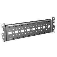 VX System-Chassis 18 x 64 mm - für äußere Montageebene - für Schrankbreite oder -tiefe 300 mm - 4 Stück
