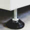19"-Schrank RESISTER - erhöhter Staubschutz - 18 HE - Vollblechtür - BxT 600x600mm - lichtgrau