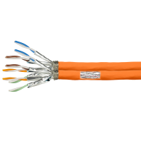 Duplex Verlegekabel - S/FTP - Cat.7 - AWG23 - 1000MHz - 100m