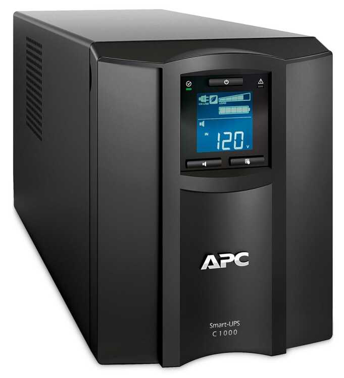 APC SMC1000IC - Line-Interactiv - 1000 VA - 600 W - schwarz