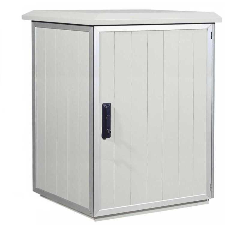 19"-Outdoor Serverschrank IP 54 - 16 HE - BHT 609x939x609 mm - Doppel-Aluminiumwand - Lüfter/Heizung