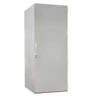 Schallgedämmter 19"-Serverschrank VX IT Rack RITTAL - bis 85% silenced - 42 HE - BxT 800x800 mm - Sicht-/Vollblechtür - lichtgrau