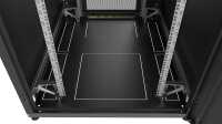 Kaltgang-Warmgang-Einhausung Data Box - 2 Reihen á 4 Serverschränke SZB IT - 42 HE - 600 x 1200 mm - perf. Türen - schwarz