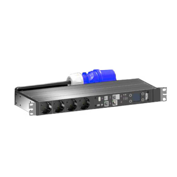 RITTAL PDU/Steckdosenleiste - metered - 16A - 1-phasig - Anschlüsse: CEE 4 x CEE7/3 Schuko