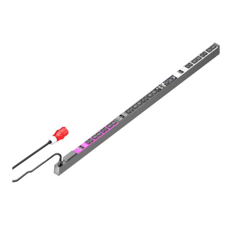 RITTAL PDU/Steckdosenleiste - switched - 32A - 3-phasig - Anschlüsse: CEE 12 x C13 + 12 x C19