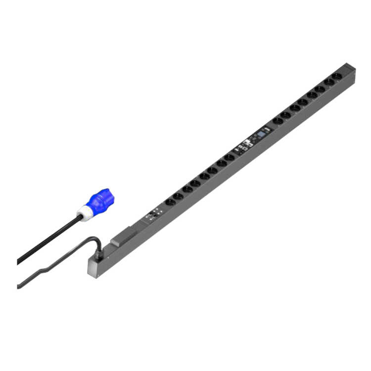 RITTAL PDU/Steckdosenleiste - metered plus - 32A - 1-phasig - Anschlüsse: CEE 16 x CEE7/3 Schuko