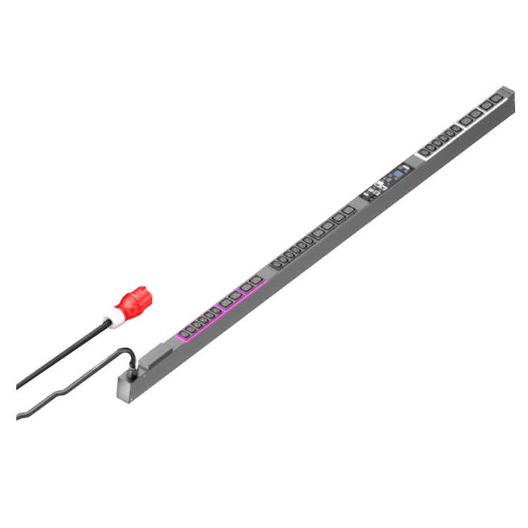 RITTAL PDU/Steckdosenleiste - metered plus - 16A - 3-phasig - Anschlüsse: CEE 18 x C13 + 12 x C19