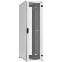 19"-Serverschrank SZB IT - 42 HE - 600 x 1000 mm - perforierte Türen - lichtgrau