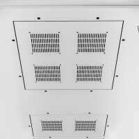 19"-Serverschrank SZB IT - 42 HE - 600 x 1000 mm - perforierte Türen - lichtgrau