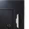 19"-Netzwerkschrank SJB - 10 HE - BxT 600x600 mm - Vollblechtür - Rückwand - schwarz