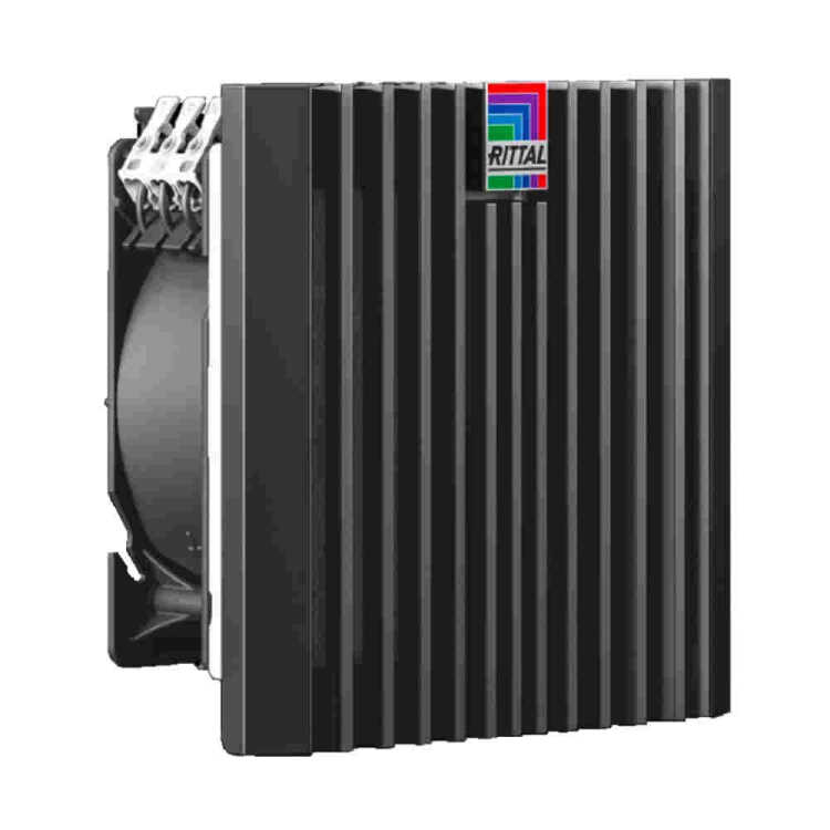 Blue e+ Filterlüfter von RITTAL - Luftdurchsatz 63/72 m³/h - 230 V - B H T 148,5 x 148,5 x 82,5 mm - schwarz