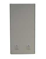 19"-Serverschrank VX IT RITTAL resistered - Staub-/Wasserschutz IP54 - 3 Aktiv-Lüfter - 42 HE - BxT 800x800 mm - Sicht-/Vollblechtür - lichtgrau
