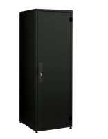 19"-Netzwerkschrank SZB IT - 42 HE - 600 x 800 mm - Vollblechfronttür - geteilte Doppel-Vollblechrücktür - schwarz