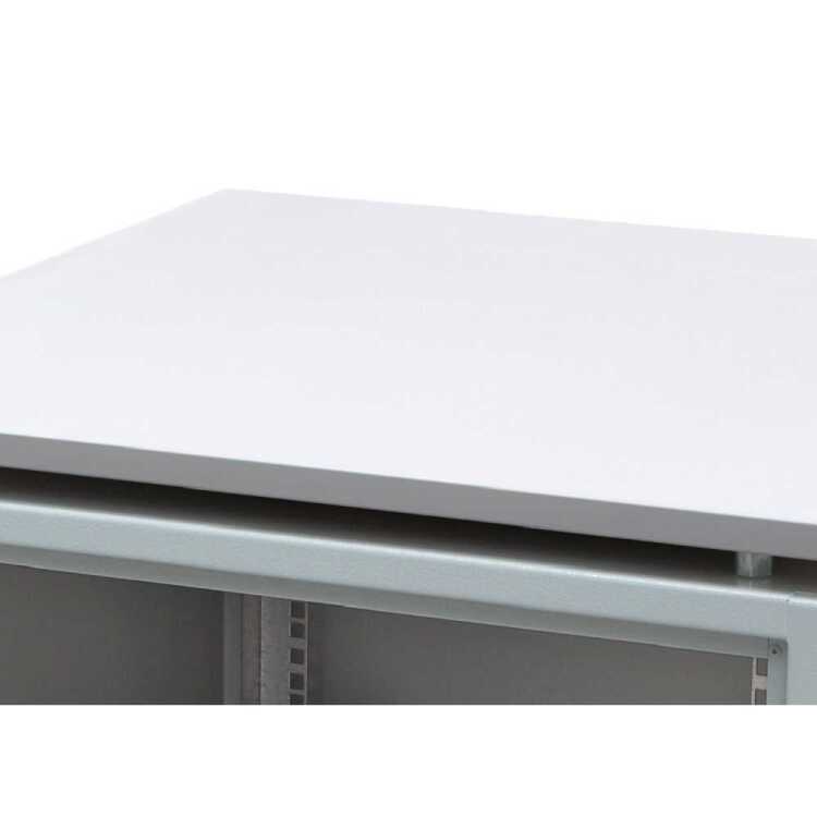 Deko-Holzplatte "Lichtgrau" für TCS-Tabletladewagen im dachmaß 595 x 695 mm