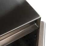19"-Netzwerkschrank Edelstahl - für Chemie-, Gastro-, Lebensmittel-Bereich - 12 HE - HBT 600x600x300 mm