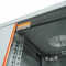 19"-Netzwerkschrank SWA von IT-BUDGET - 4 HE - BxT 570 x 350 mm - Sichttür - Seiten abnehmbar - Wand- + Standmontage - lichtgrau