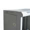 19"-Netzwerkschrank SWA von IT-BUDGET - 4 HE - BxT 570 x 350 mm - Sichttür - Seiten abnehmbar - Wand- + Standmontage - lichtgrau