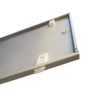 19"-Netzwerkschrank SWA von IT-BUDGET - 12 HE - BxT 570 x 600 mm - Sichttür - Seiten abnehmbar - Wand- + Standmontage - lichtgrau