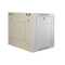 19"-Netzwerkschrank SWA von IT-BUDGET - 12 HE - BxT 570 x 600 mm - Sichttür - Seiten abnehmbar - Wand- + Standmontage - lichtgrau