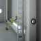 19"-Netzwerkschrank SWA von IT-BUDGET - 12 HE - BxT 570 x 600 mm - Sichttür - Seiten abnehmbar - Wand- + Standmontage - lichtgrau